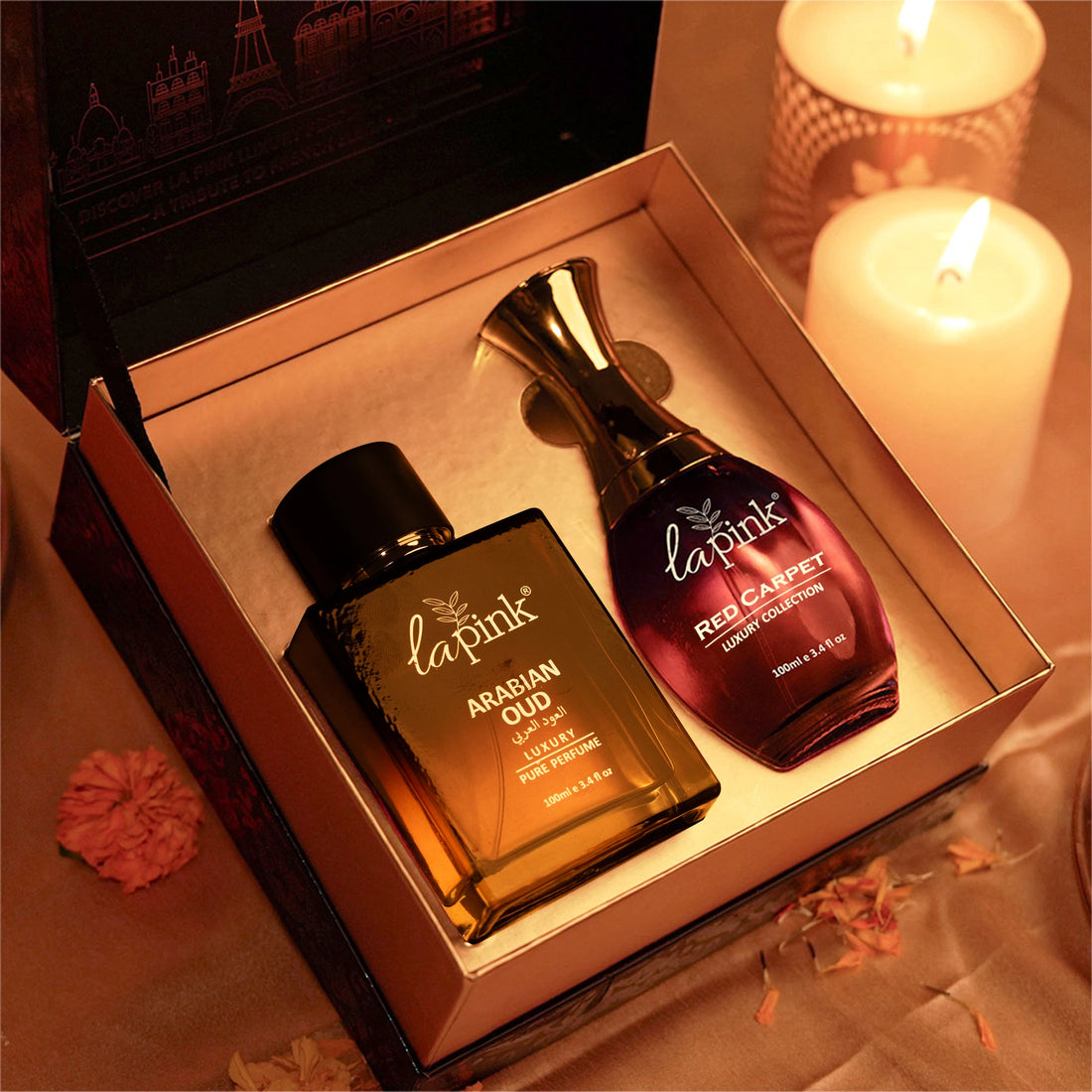 Red Carpet &amp; Arabian Oud Pure Perfume Gift Set