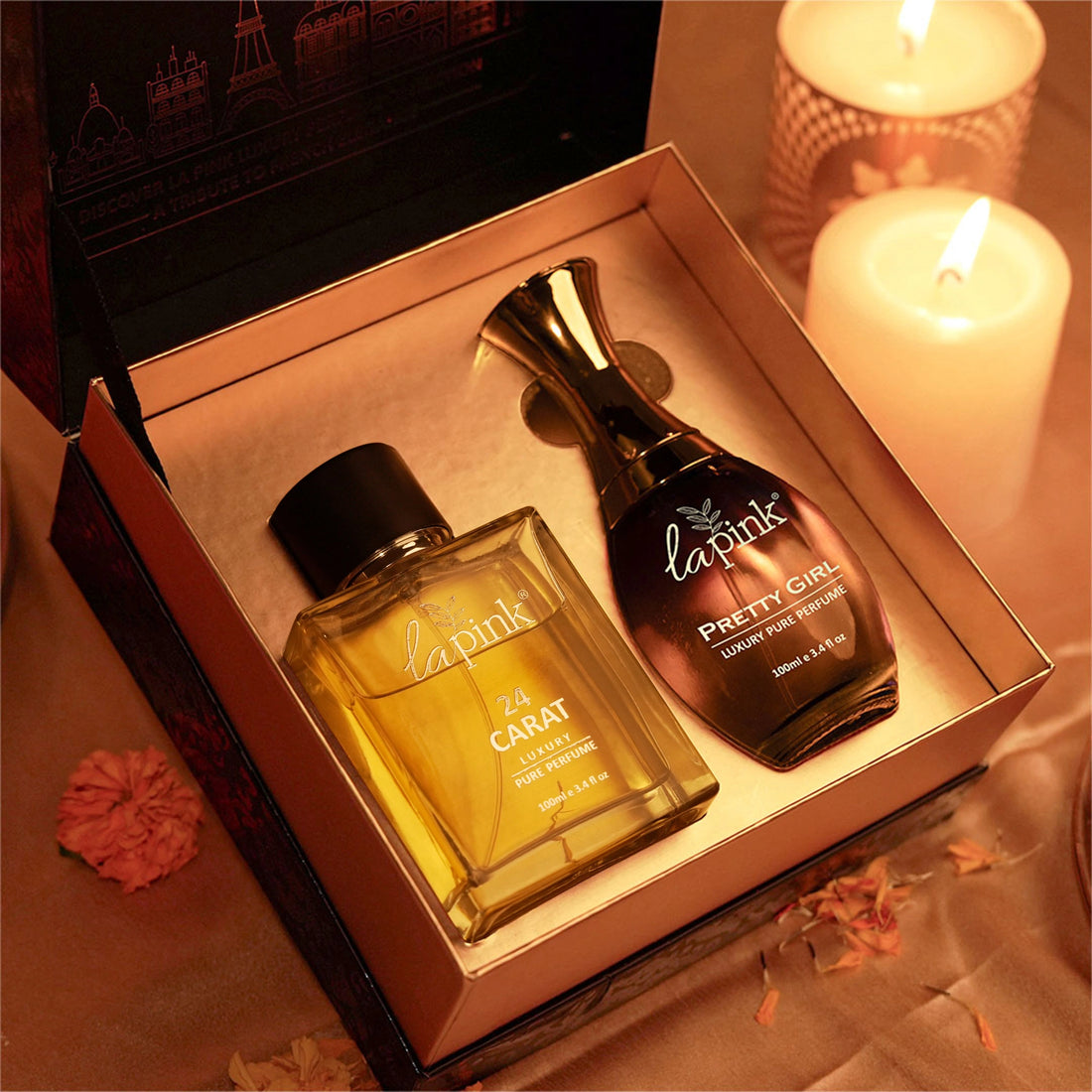 24 Carat &amp; Pretty Girl Pure Perfume Gift Set