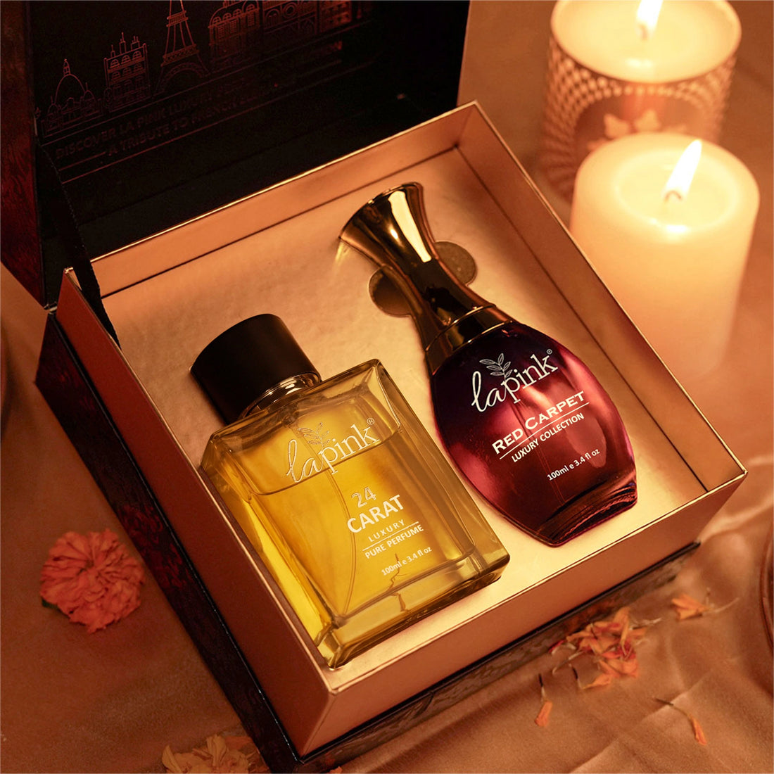 Red Carpet &amp; 24 Carat Pure Perfume Gift Set