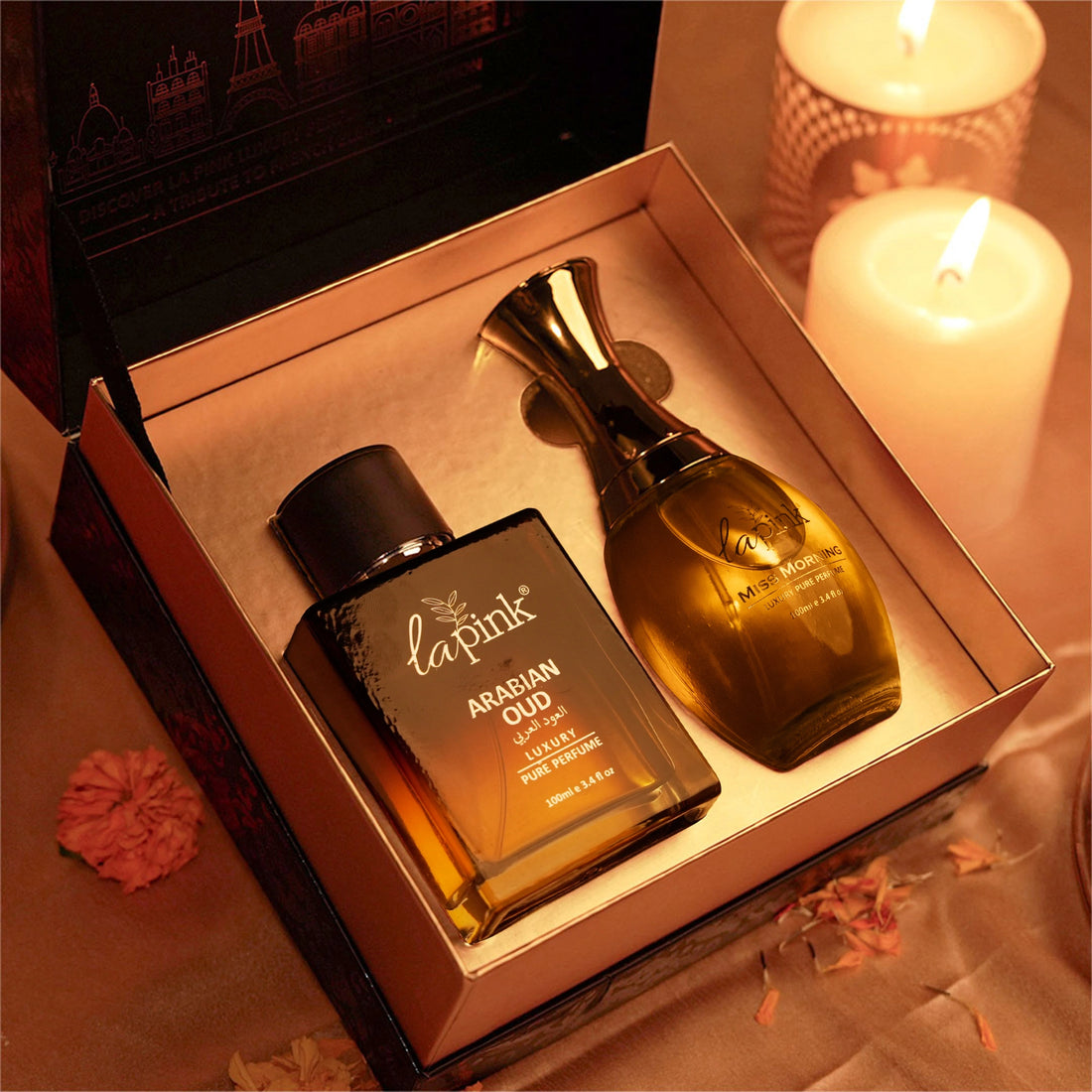 Miss Morning &amp; Arabian Oud Pure Perfume Gift Set