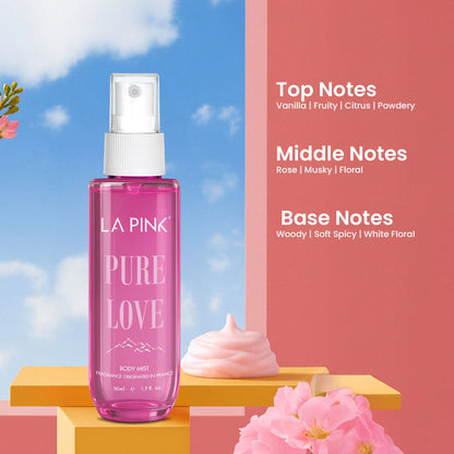 La Pink Body Mist Pure Love 50 ML