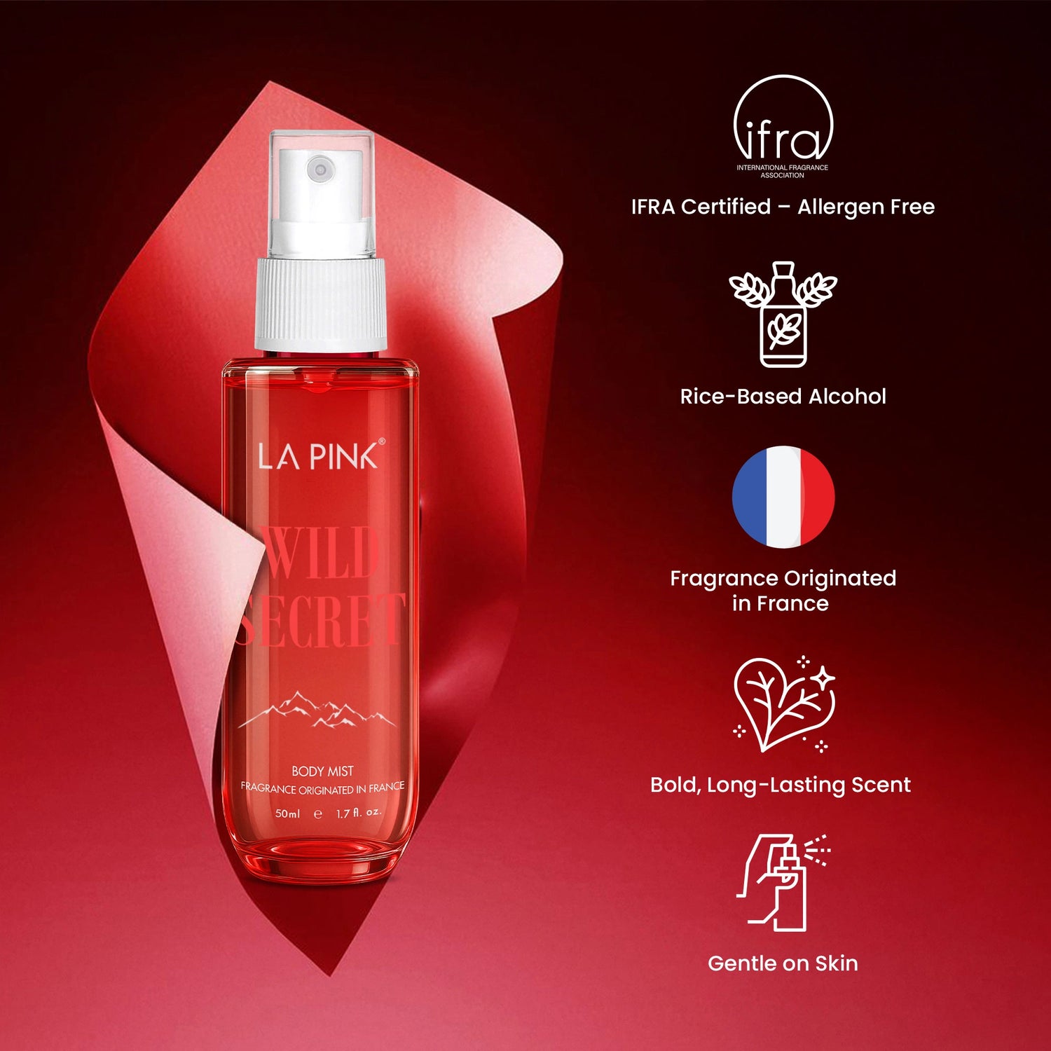 Body Mist Wild Secret 50 ML