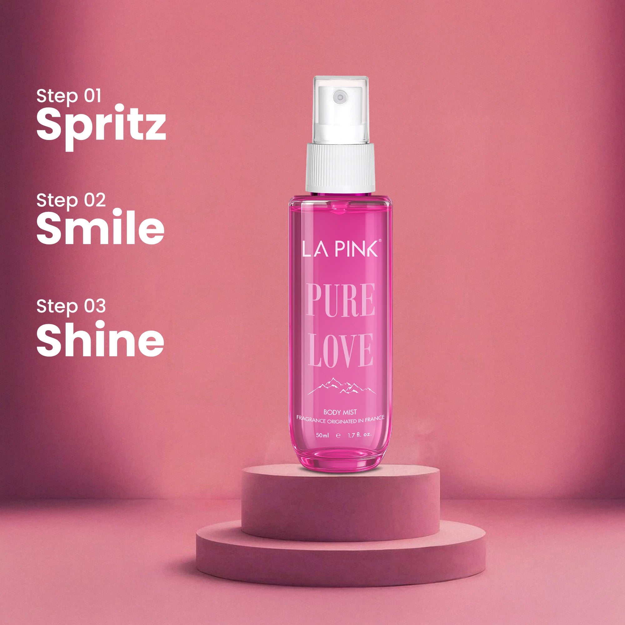 La Pink Body Mist Pure Love 50 ML