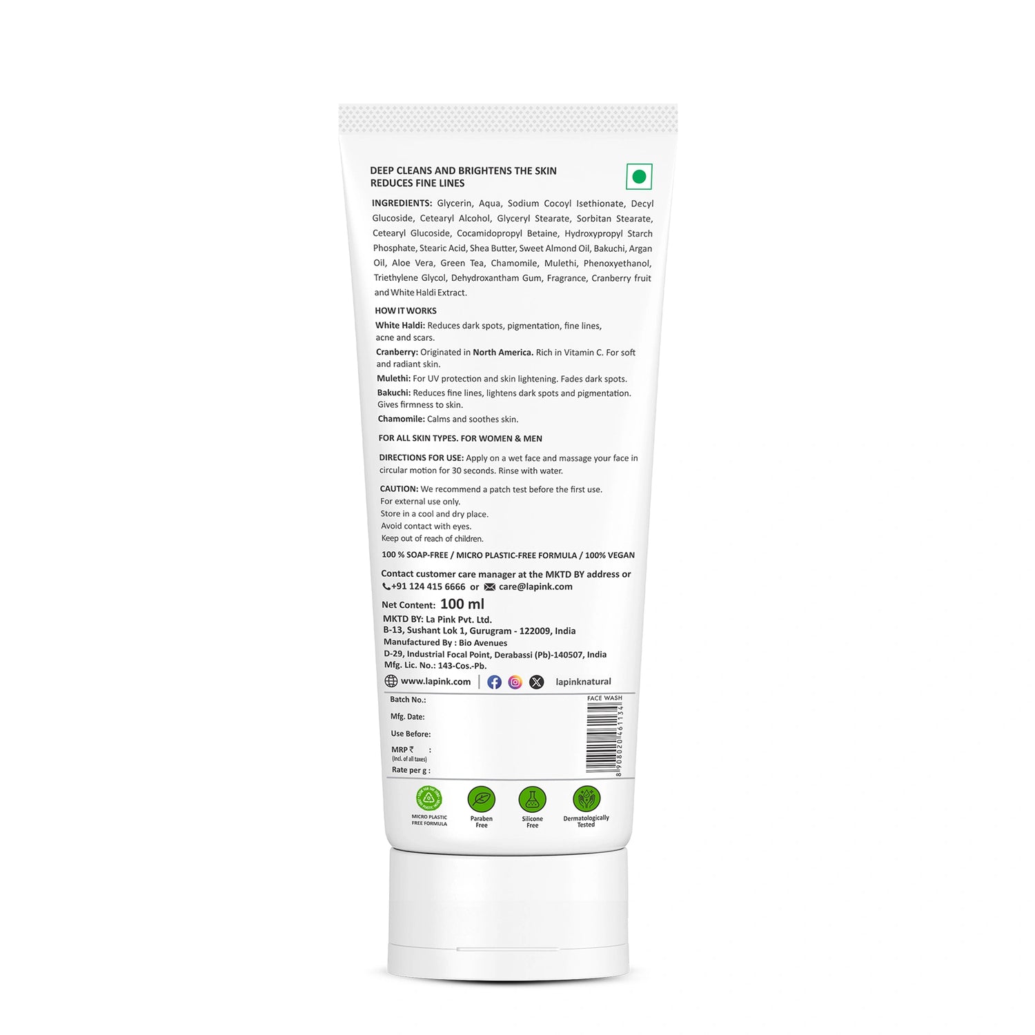 Anti Aging Young Forever Face Wash For Wrinkles