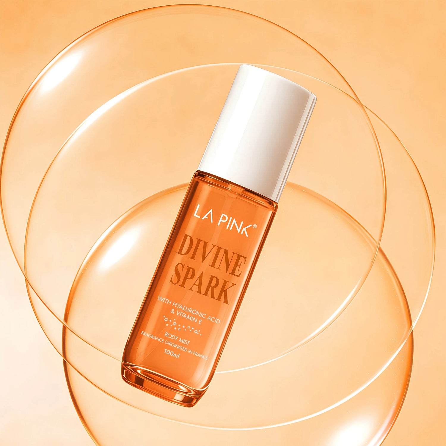 Divine Spark Body Mist with Hyaluronic acid &amp; Vitamin E 100ml