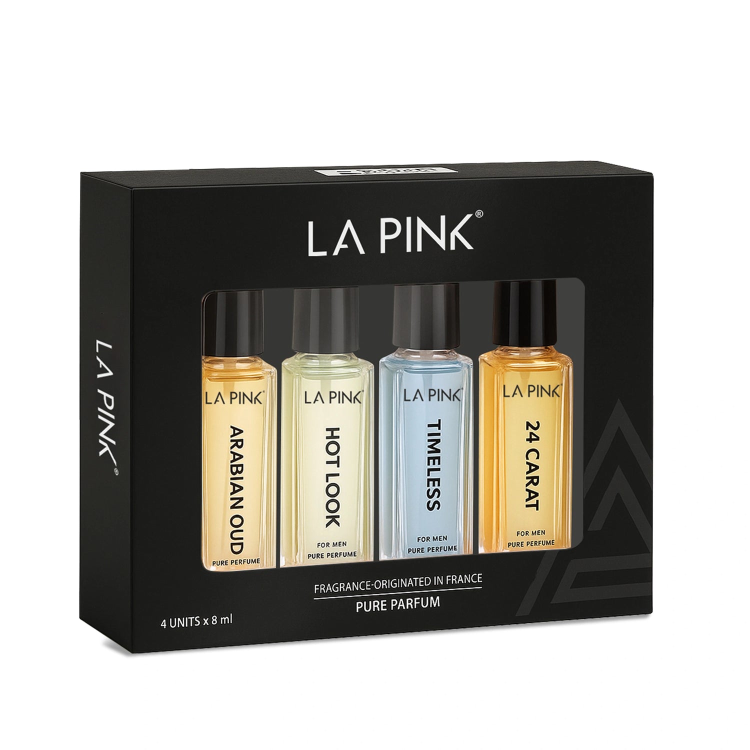 La Pink Perfume Men Gift Pack 8 ml (4Pcs)