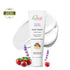 La Pink Face Wash tube with natural ingredients on a white background