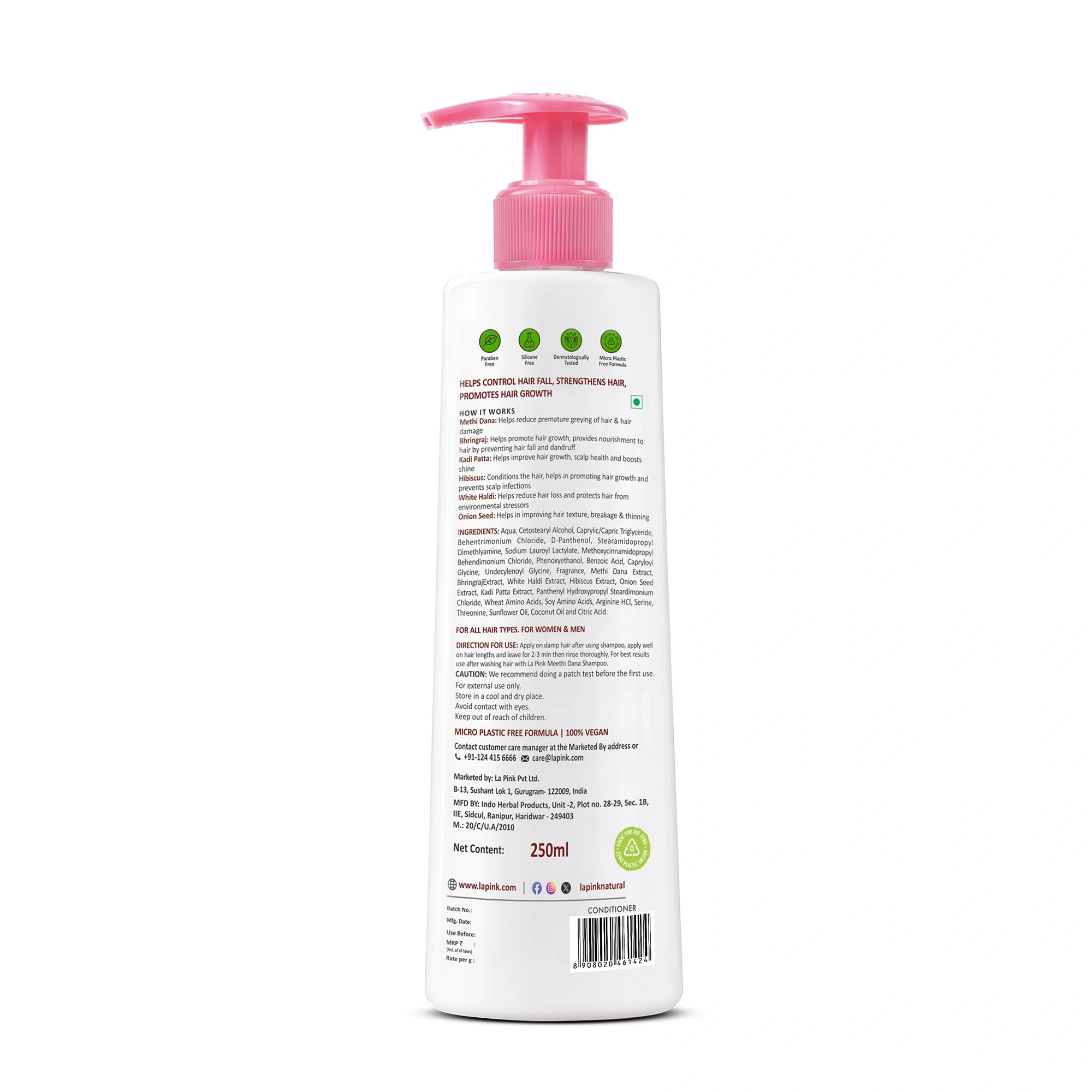 Control Hairfall &amp; Frizz with Methi Dana 8-in-1 Conditioner