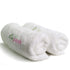 Rolled-up towel with &