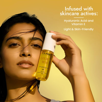 Golden Muse Body Mist with Hyaluronic acid &amp; Vitamin E 100ml