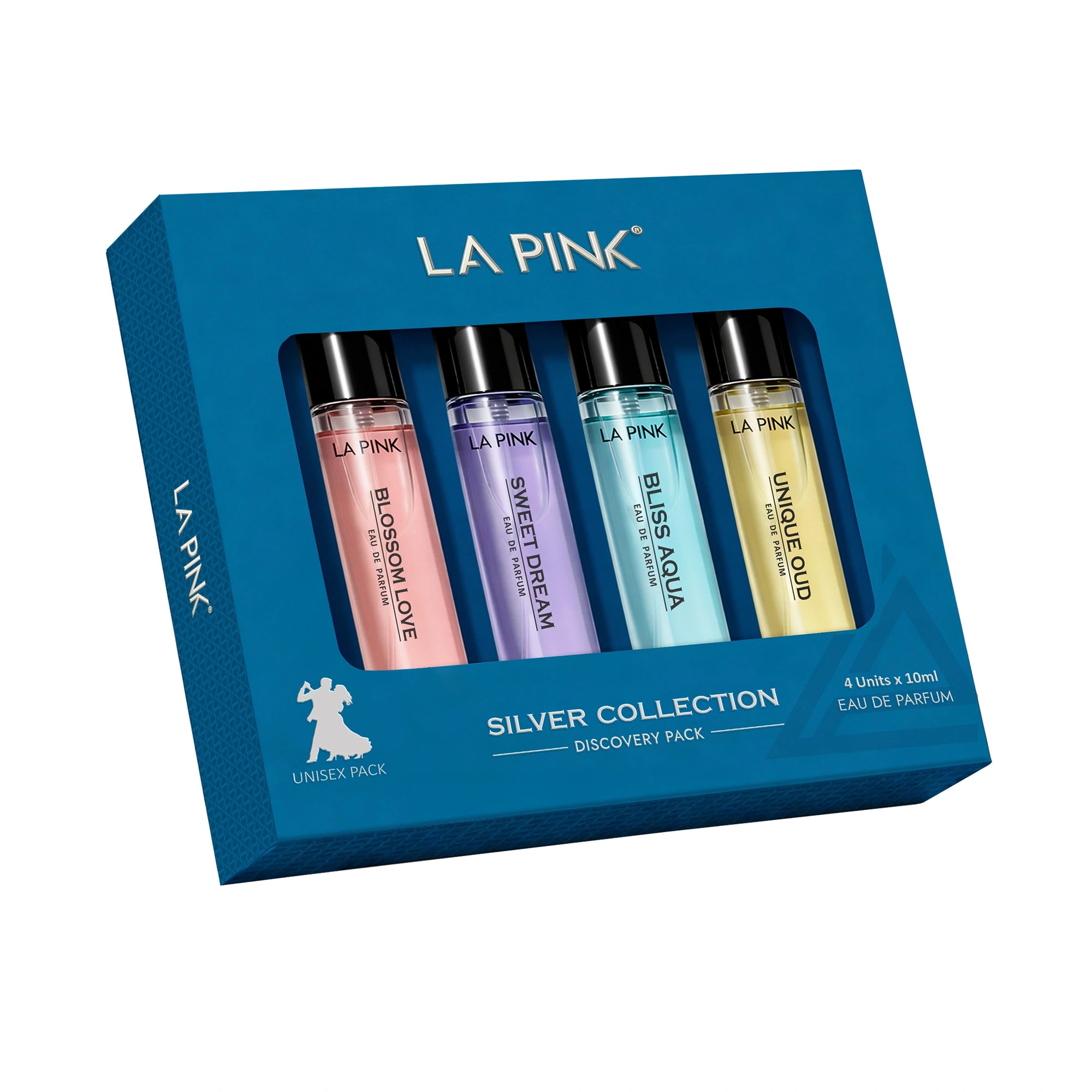 Silver Collection Luxury EDP Perfume Discovery Pack - (10ml x 4)
