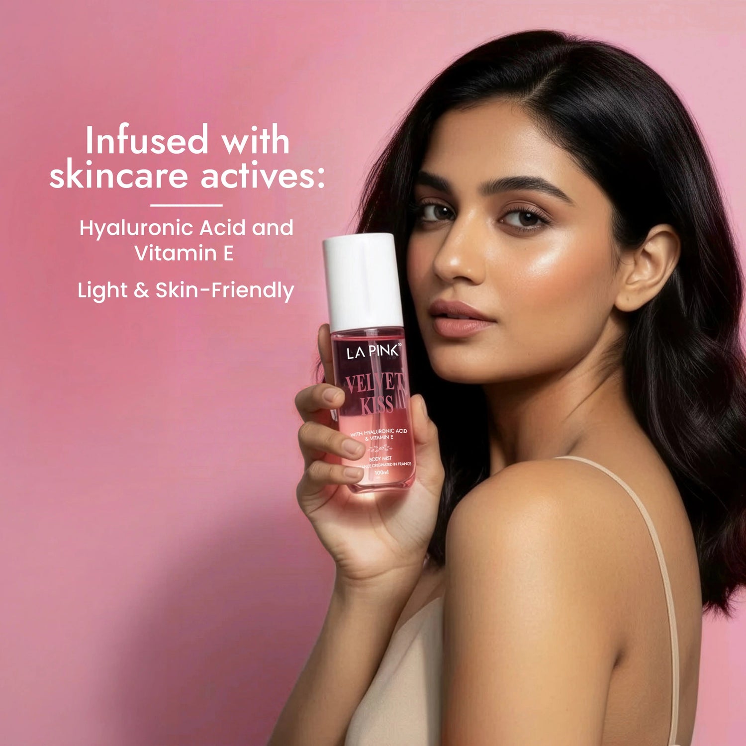 Velvet Kiss Body Mist with Hyaluronic acid &amp; Vitamin E 100ml