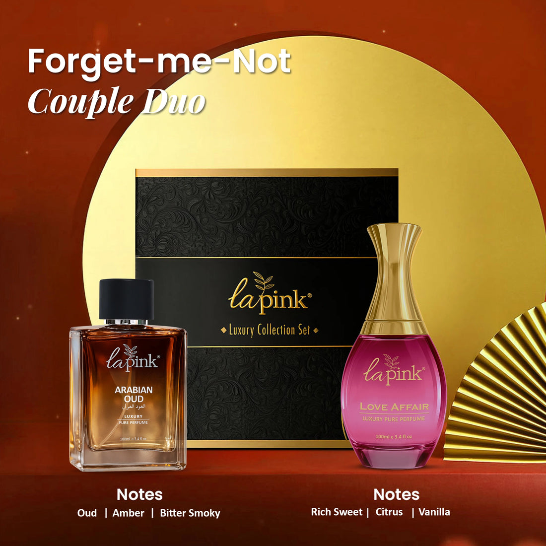 Love Affair &amp; Arabian Oud Pure Perfume Gift Set