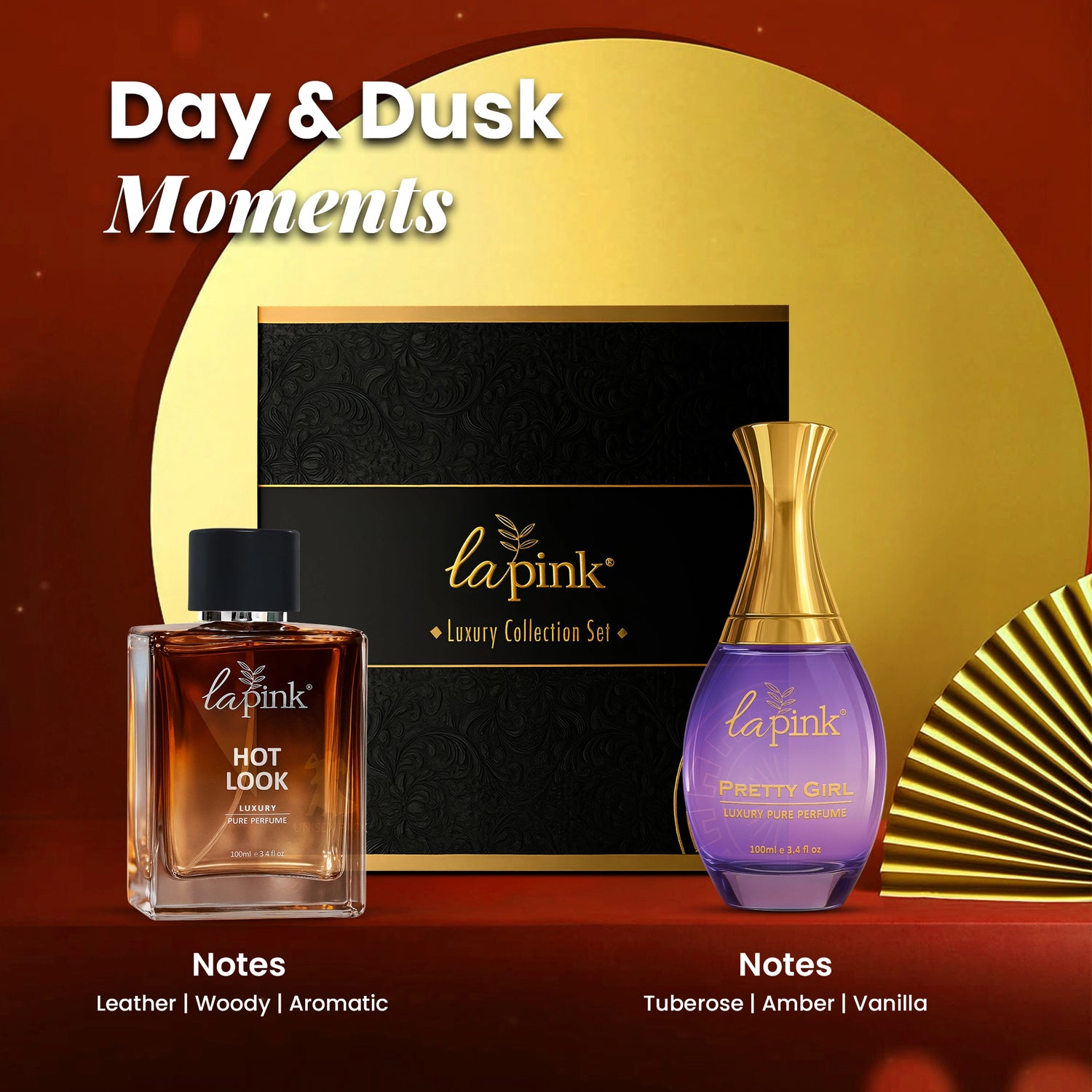 Pretty Girl &amp; Hot Look Pure Perfume Gift Set