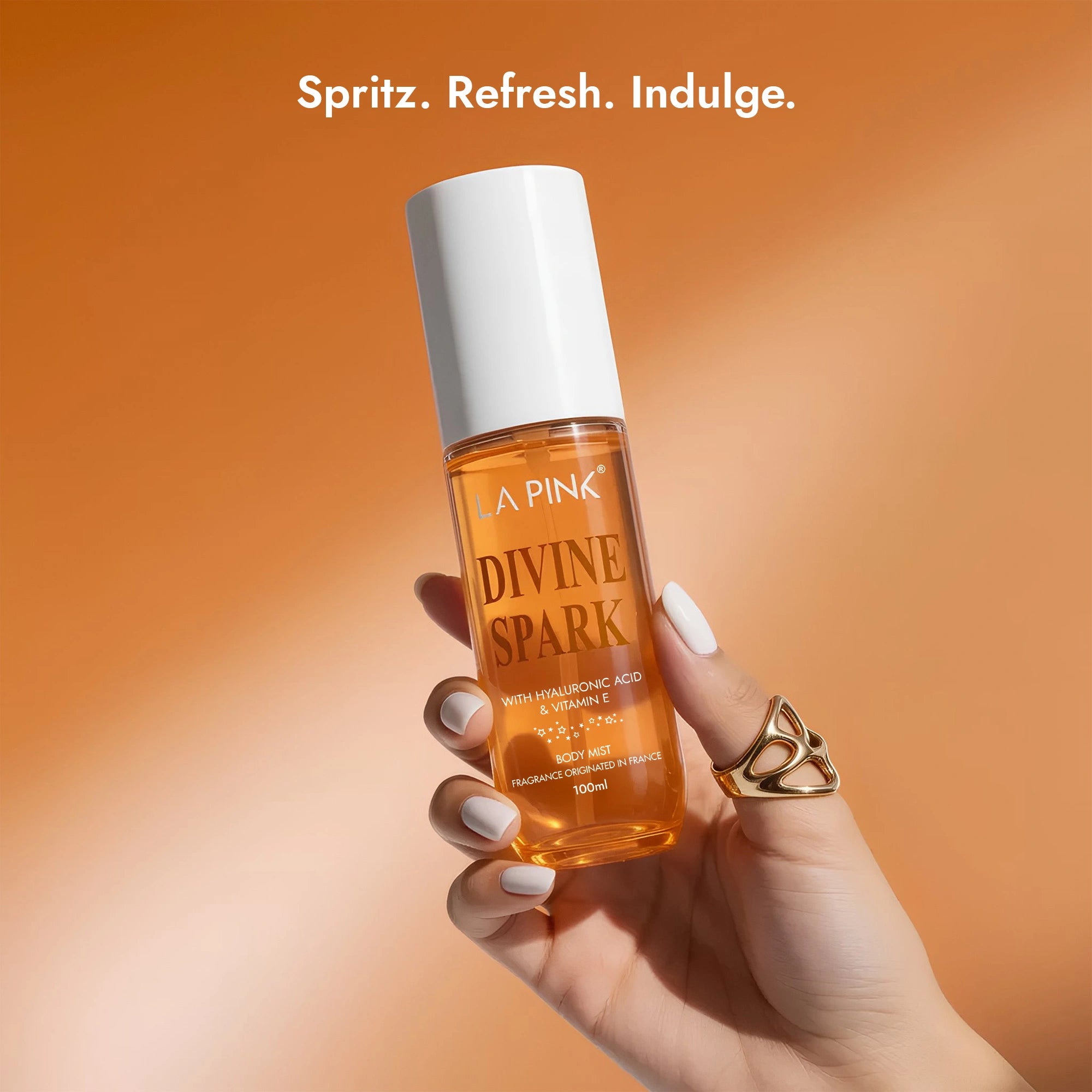 Divine Spark Body Mist with Hyaluronic acid &amp; Vitamin E 100ml