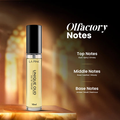 Perfume bottle labeled &