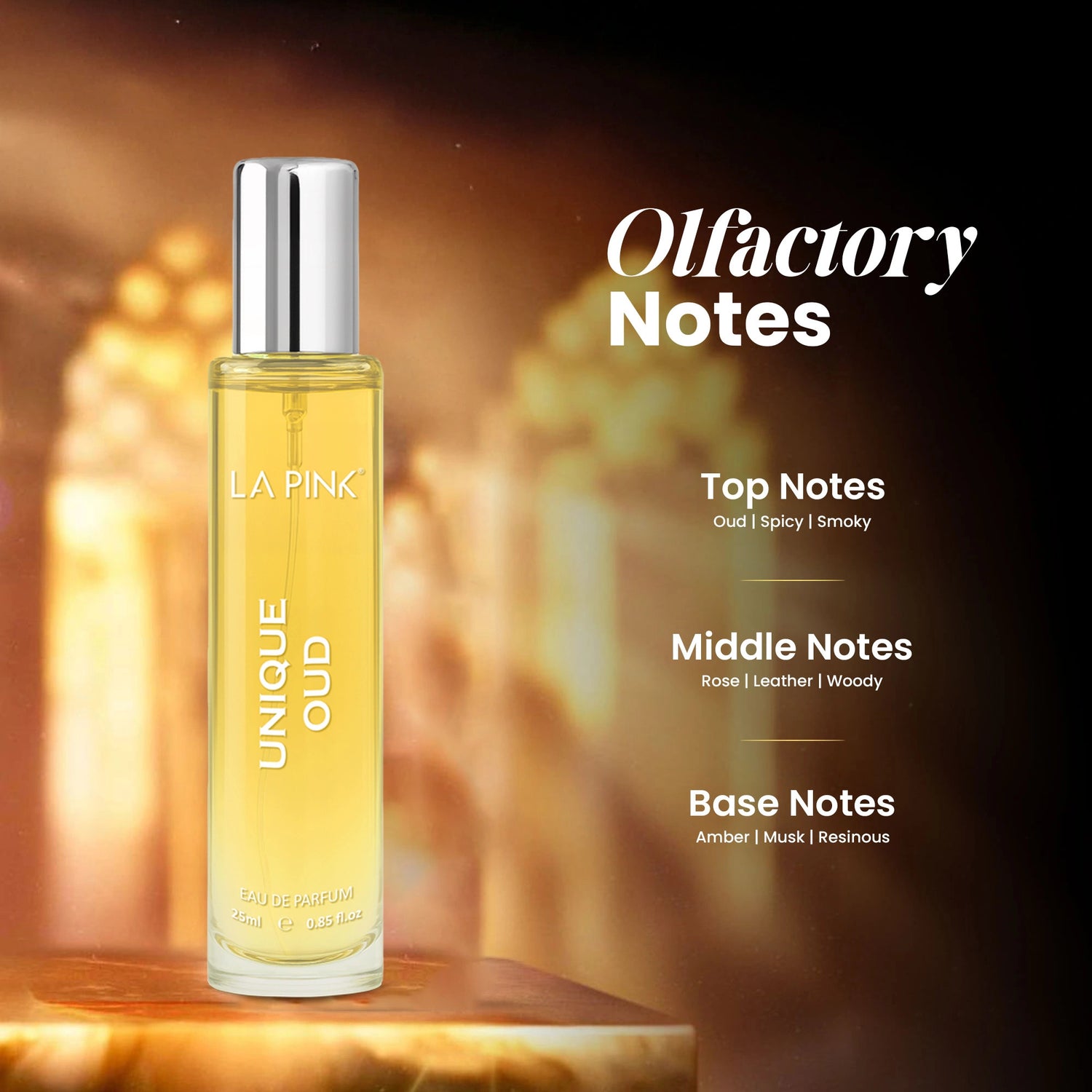Perfume bottle labeled &