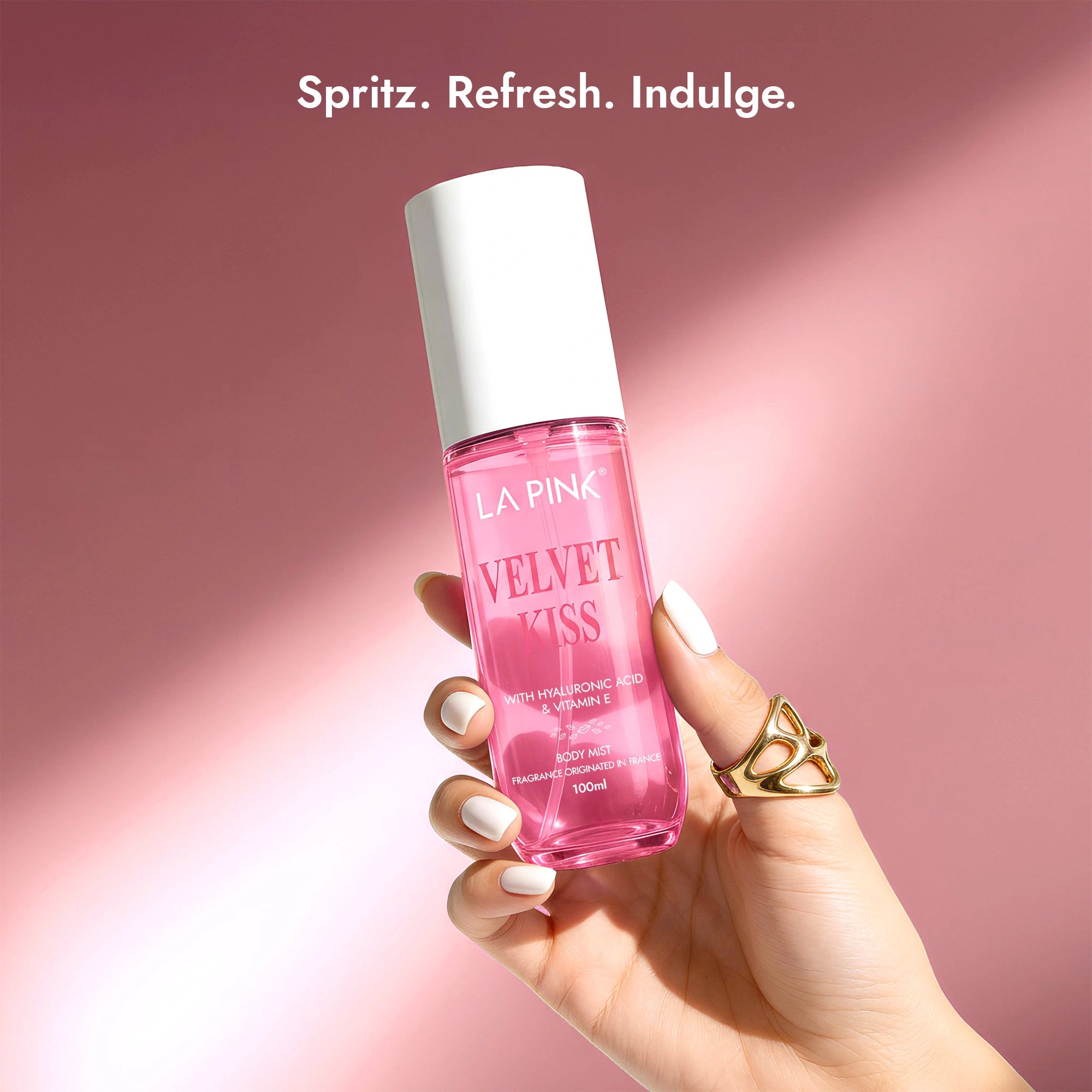 Velvet Kiss Body Mist with Hyaluronic acid &amp; Vitamin E 100ml