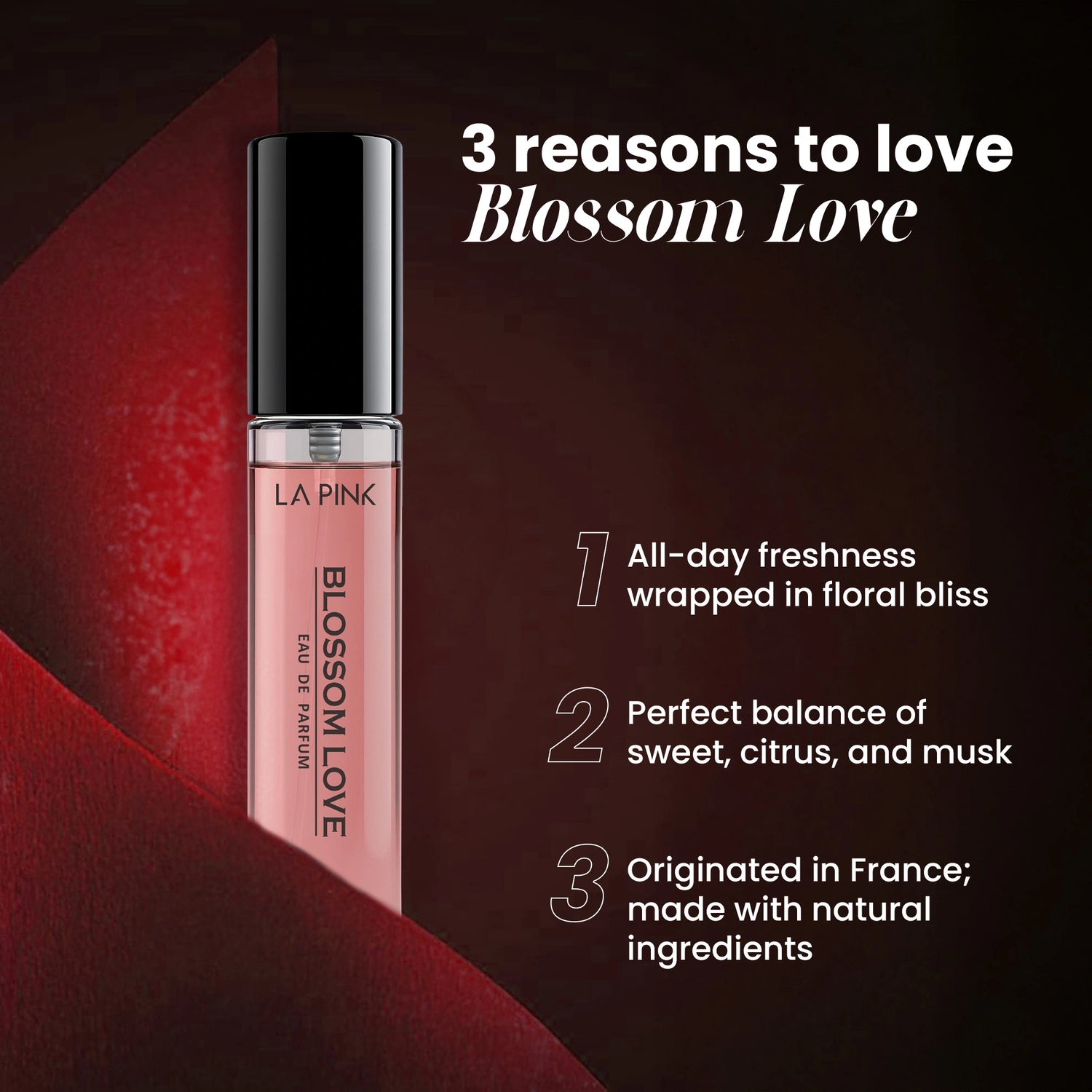 Lip gloss bottle with &