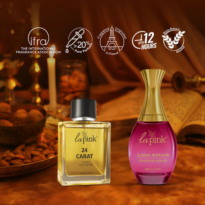 Love Affair &amp; 24 Carat Pure Perfume Gift Set
