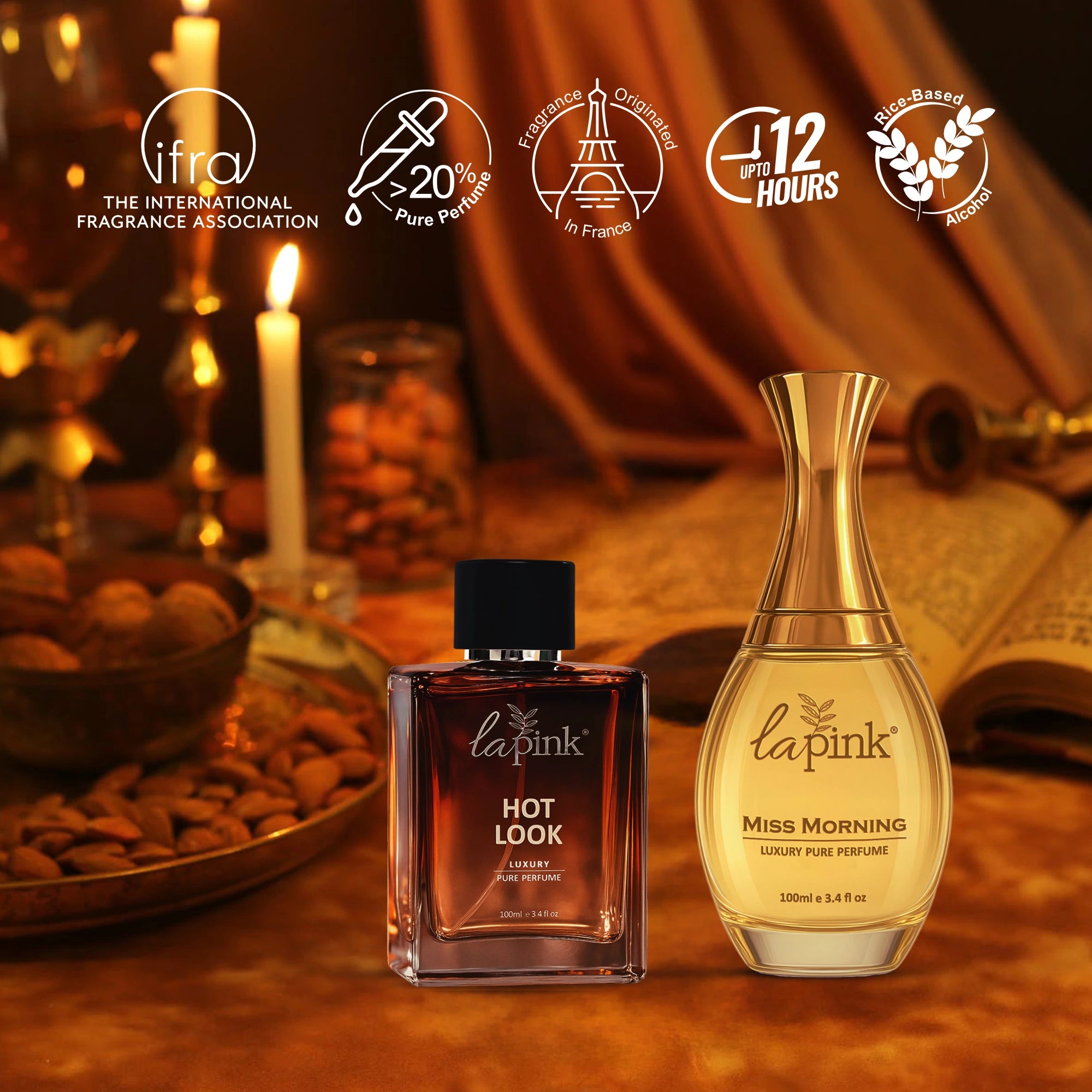 Miss Morning &amp; Hot Look Pure Perfume Gift Set