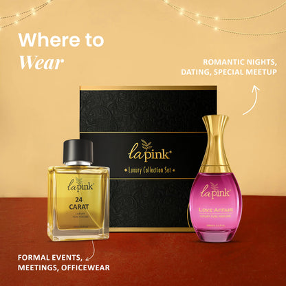 Love Affair &amp; 24 Carat Pure Perfume Gift Set