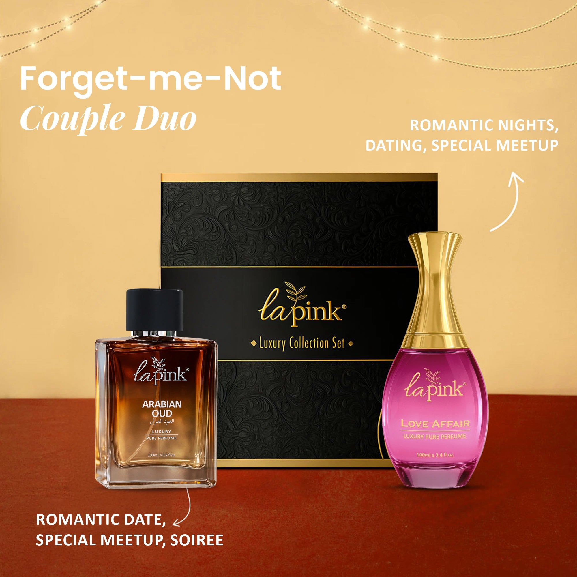Love Affair &amp; Arabian Oud Pure Perfume Gift Set