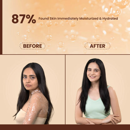 Before and after comparison of a woman&