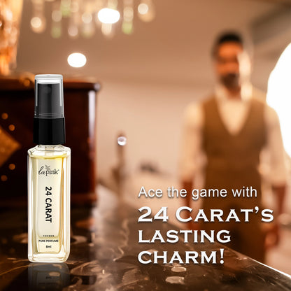 Perfume bottle labeled &