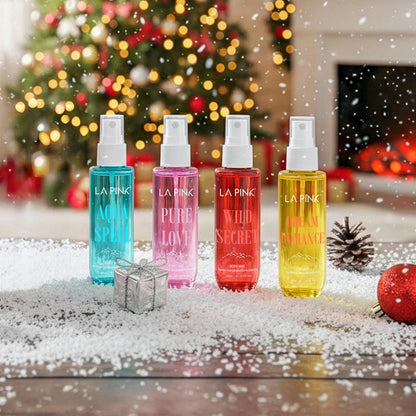 La Pink Body Mist Pack of 4 (50 ML* 4) 200 ML