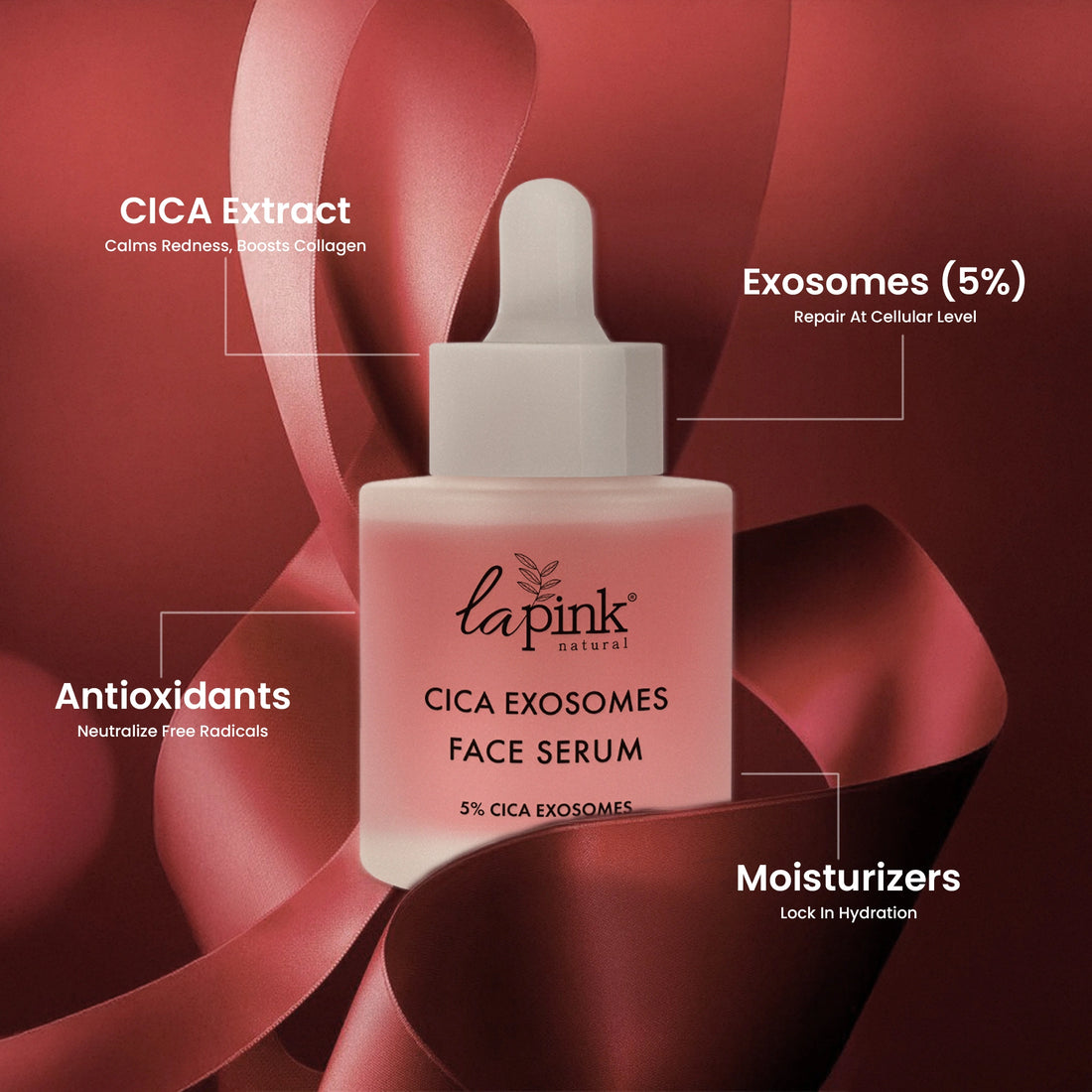 La Pink Cica Exosomes Face Serum