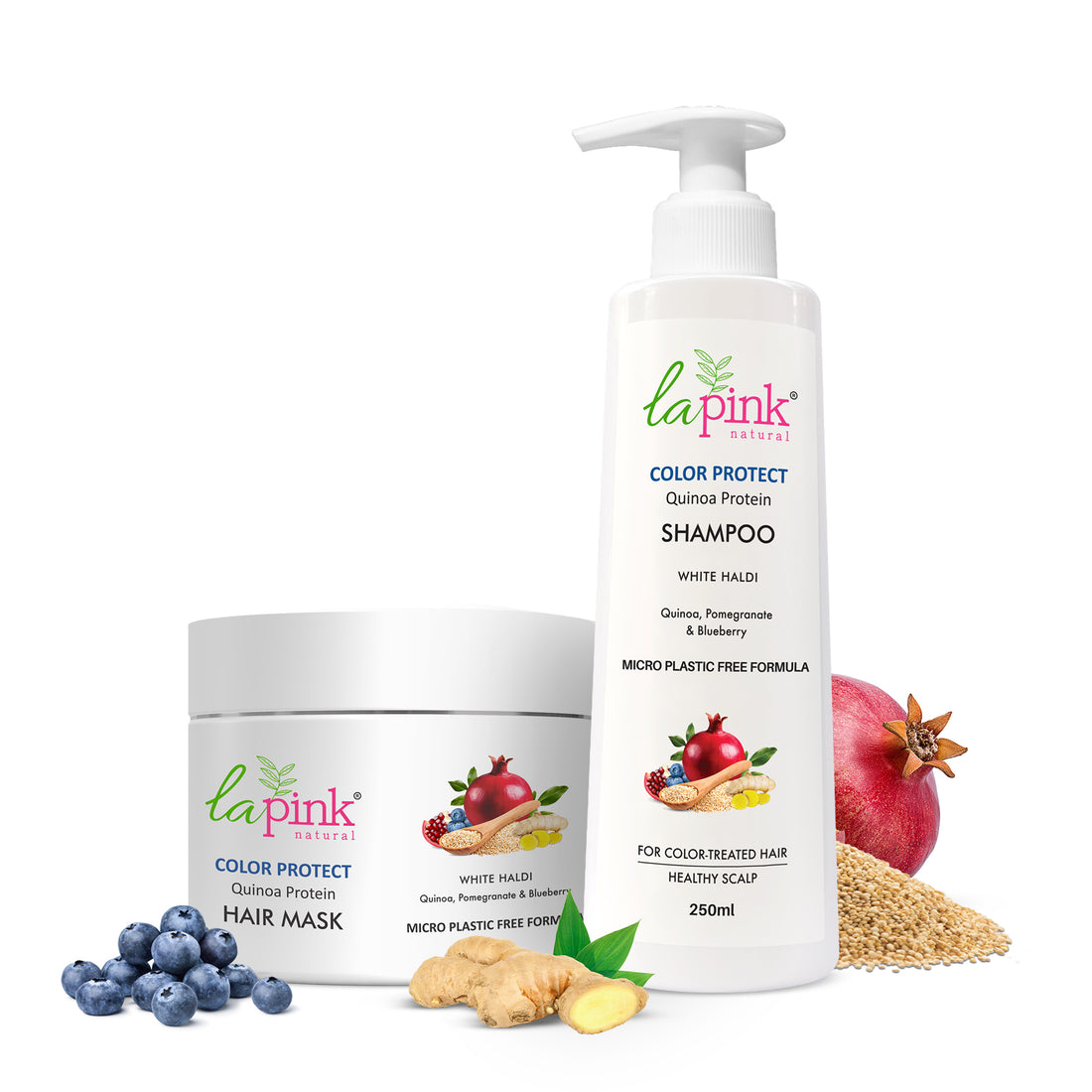 Color Protect Shampoo &amp; Hair Mask For Color Treated Hair Combo