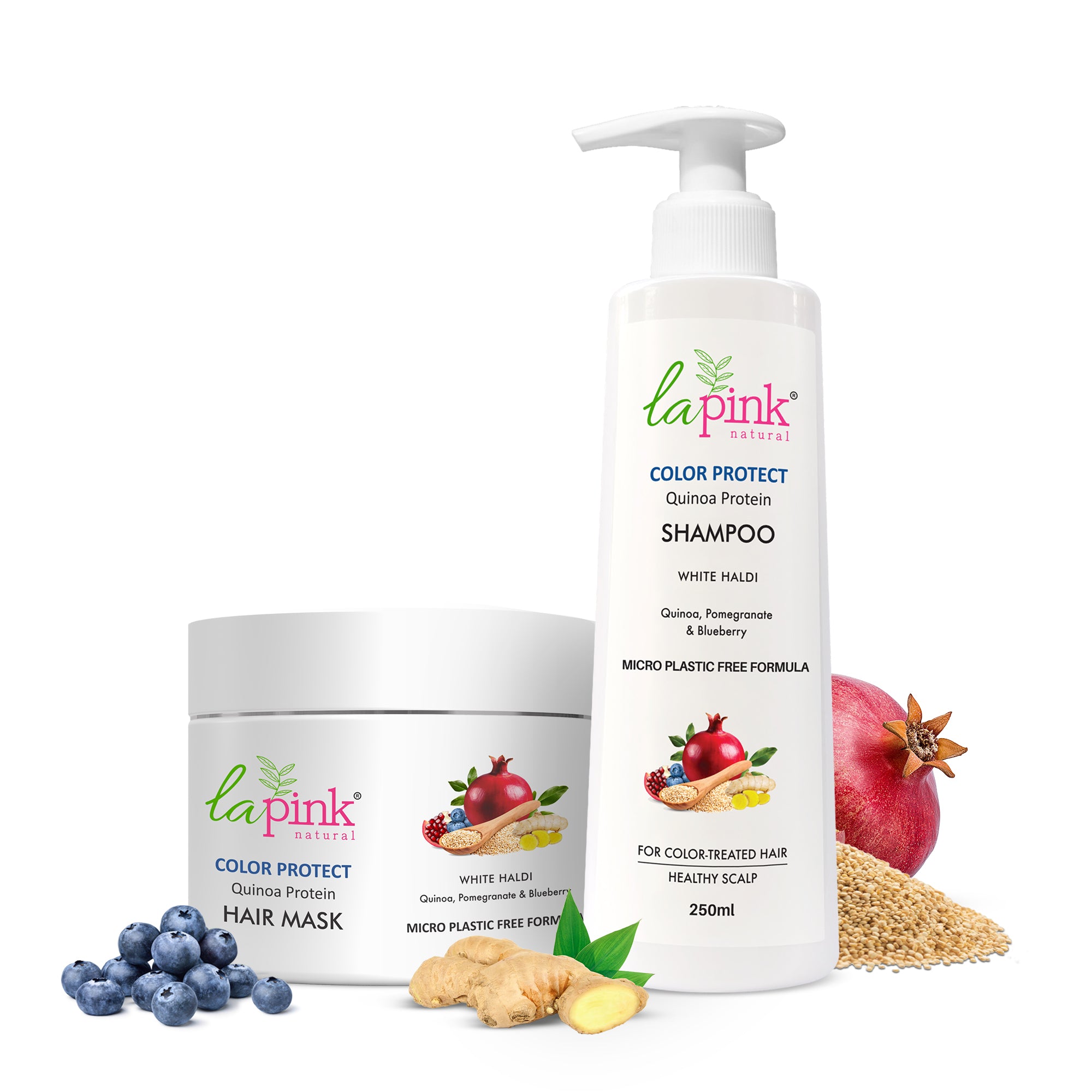 Color Protect Shampoo &amp; Hair Mask For Color Treated Hair Combo
