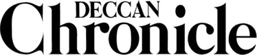 Deccan Chronicle logo in black text on a white background
