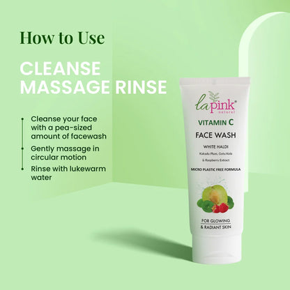 Vitamin C Soap Free Face Wash for Instant Glow