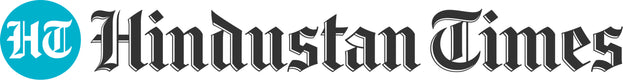 Hindustan Times logo with blue and black text
