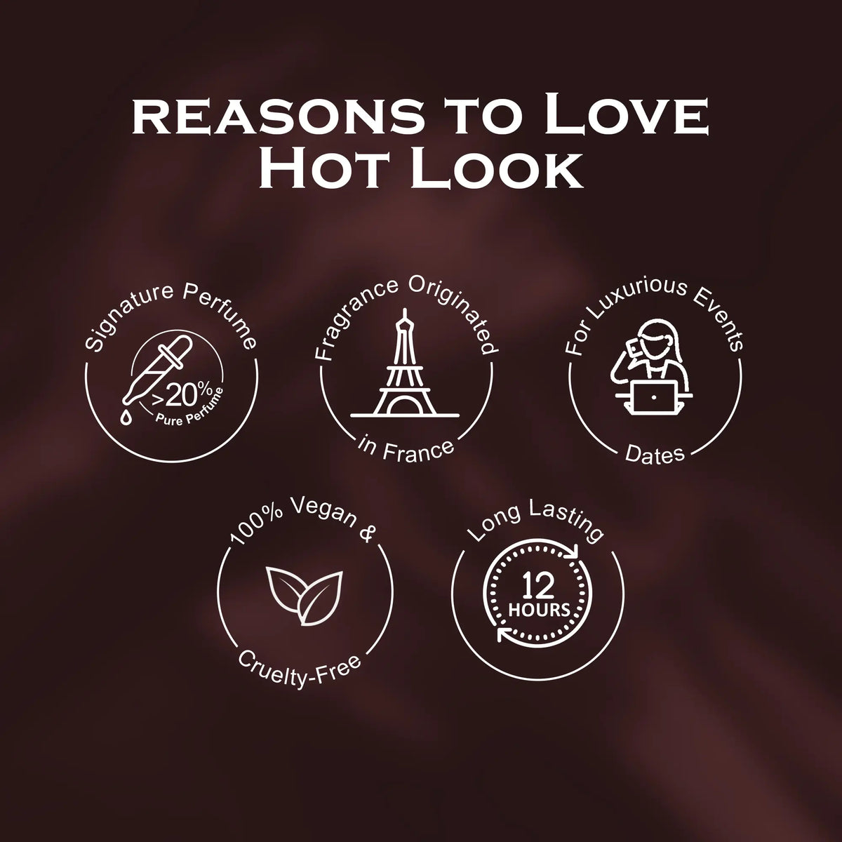 Hot Look French Luxury Pure Perfume for Men - 100ml