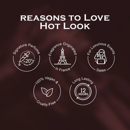 Hot Look French Luxury Pure Perfume for Men - 8ml