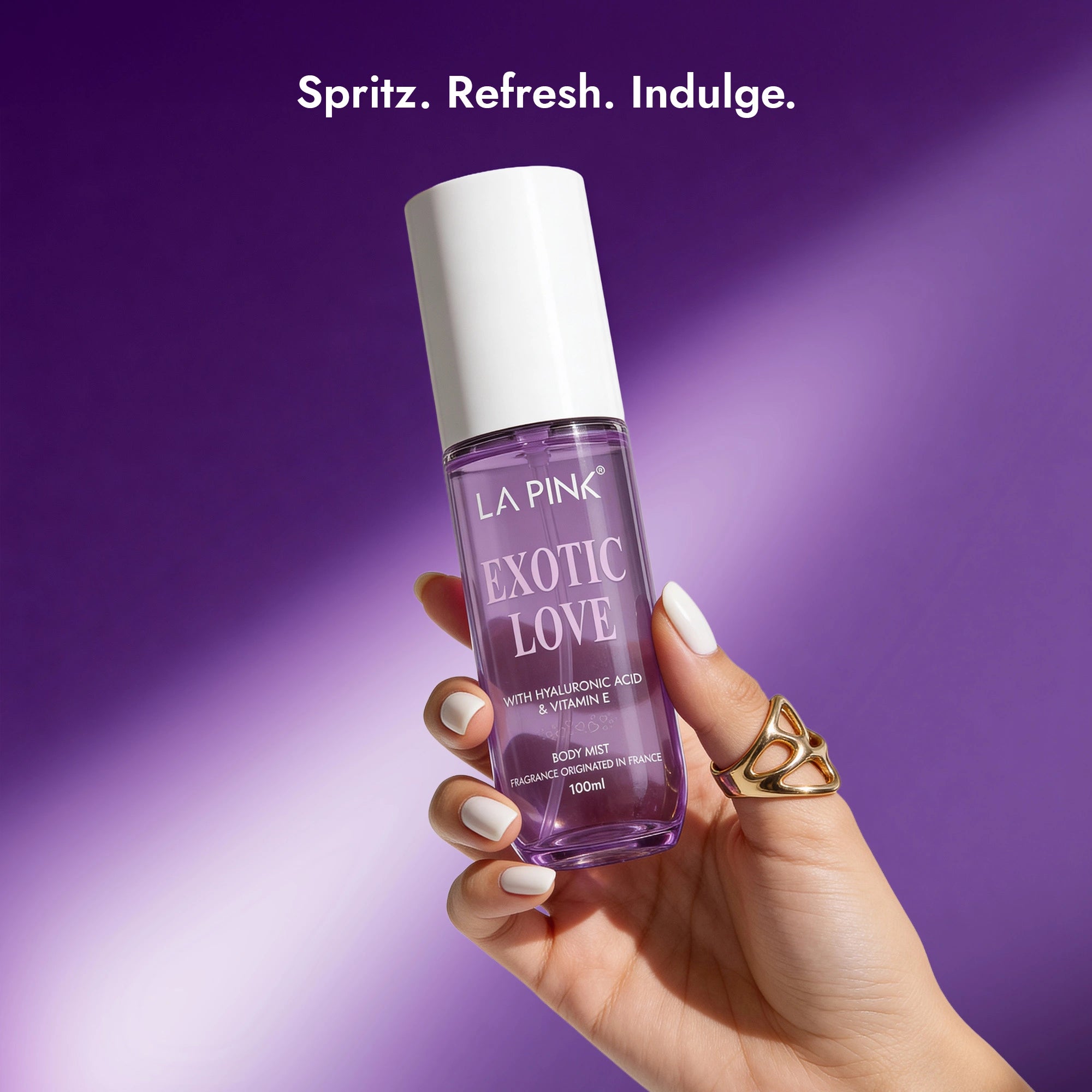 Exotic Love Body Mist with Hyaluronic acid &amp; Vitamin E 100ml