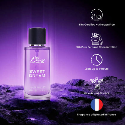 La Pink Sweet Dream French Luxury Perfume for Women 50 ML