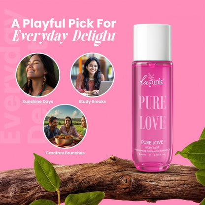La Pink Body Mist Pure Love 200 ML