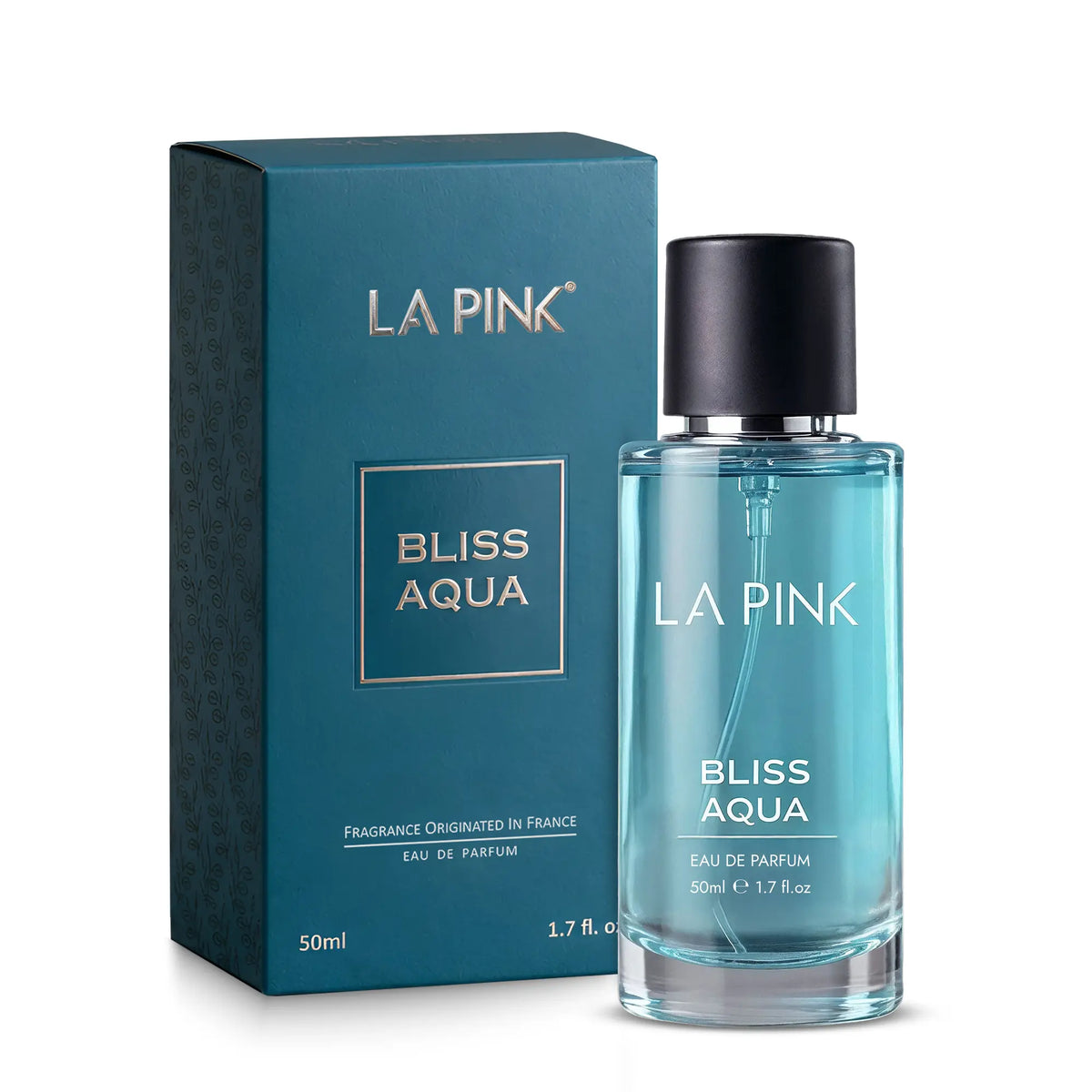 La Pink Bliss Aqua Eau de Parfum 50ml bottle and box