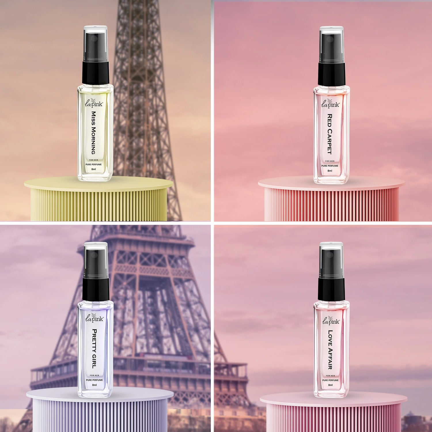 Pretty Girl French Luxury Pure Perfume for Women - 8ml