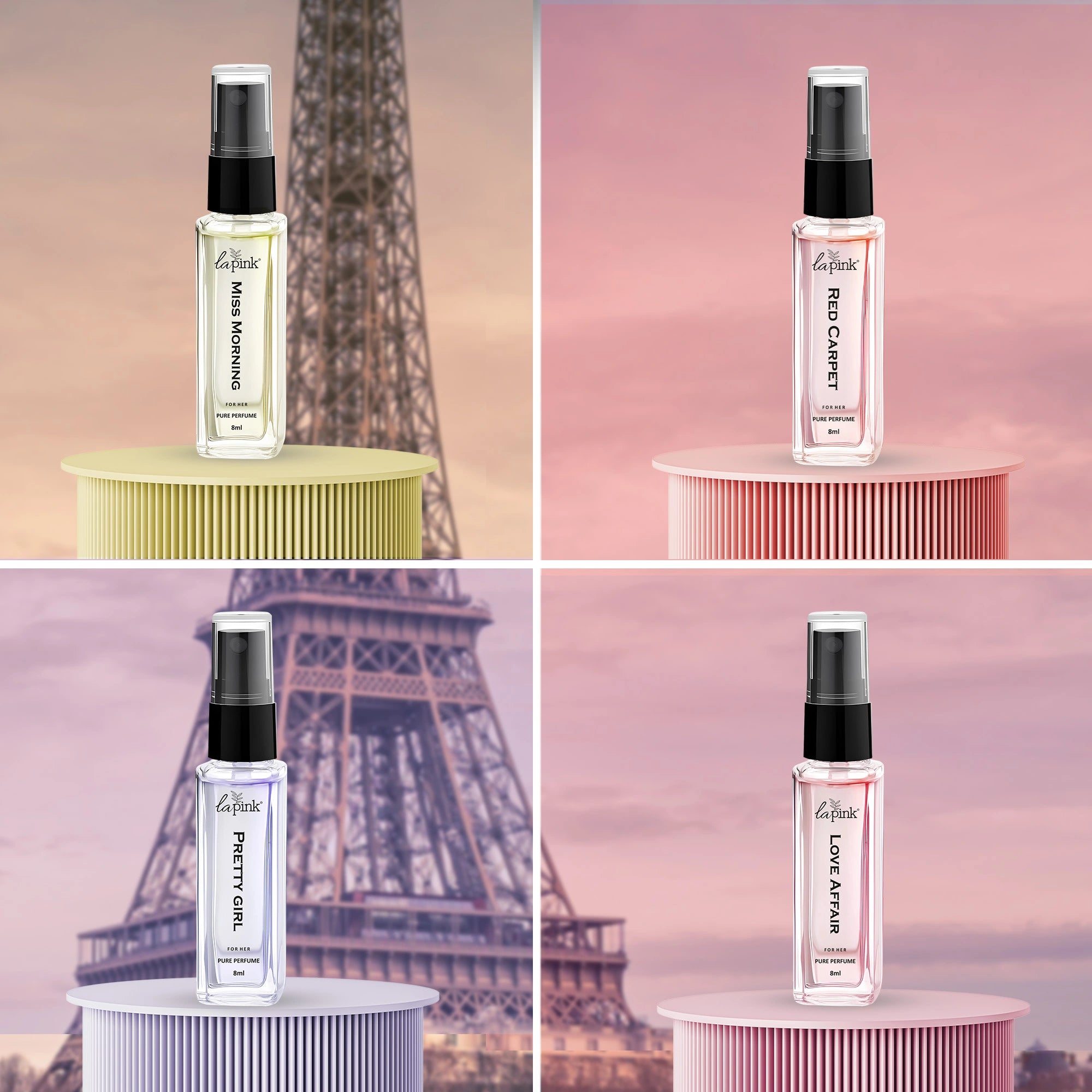 Pretty Girl French Luxury Pure Perfume for Women - 8ml