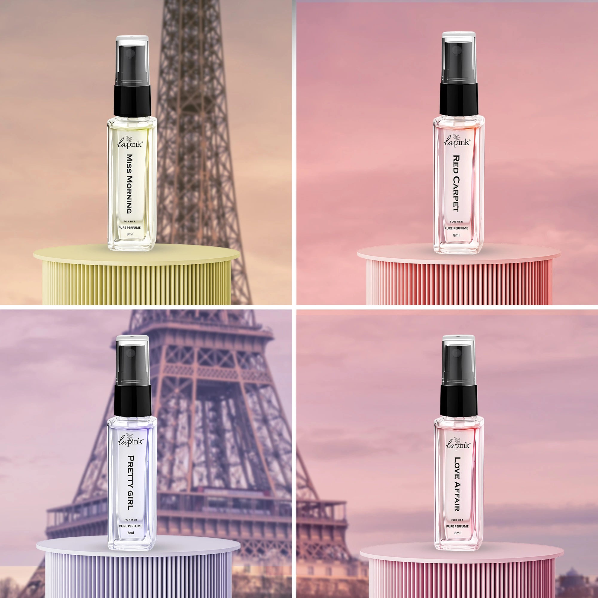 Love Affair French Luxury Pure Perfume for Women - 8ml