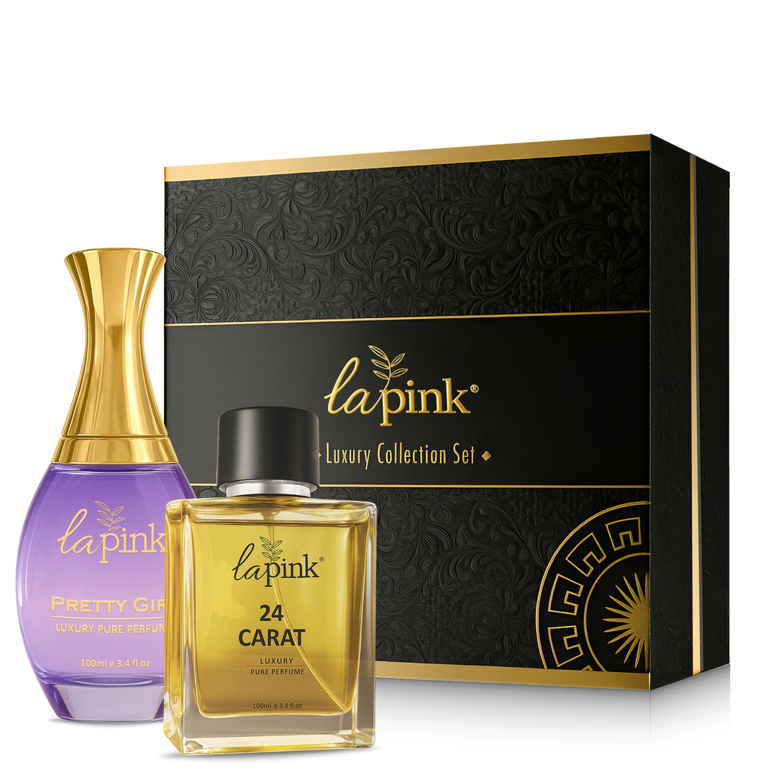 24 Carat &amp; Pretty Girl Pure Perfume Gift Set