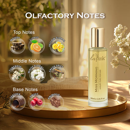 Perfume bottle labeled &