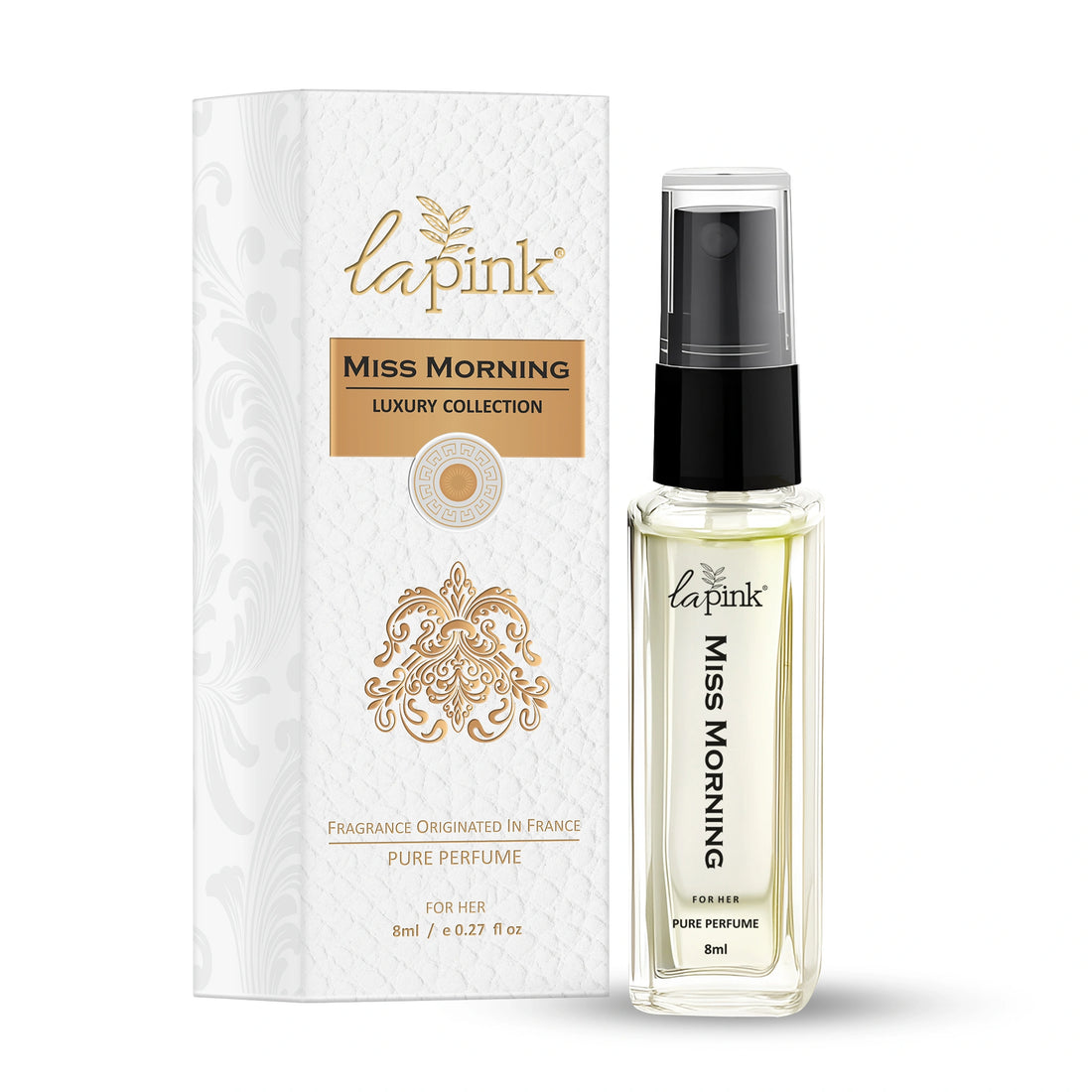 Miss Morning French Luxury Pure Perfume for Women - 8ml