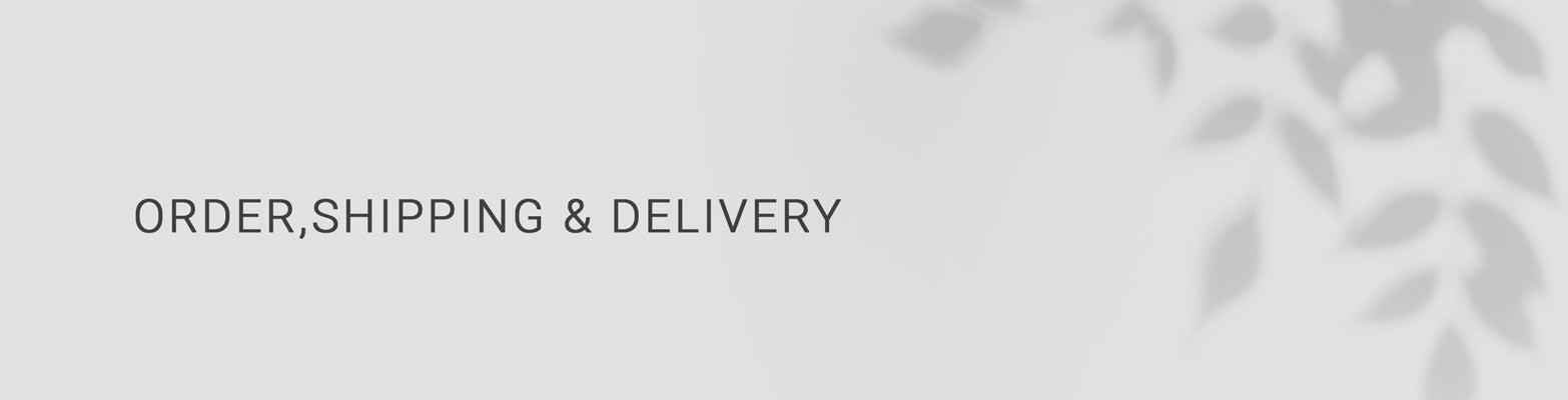 Order, shop & Delivery