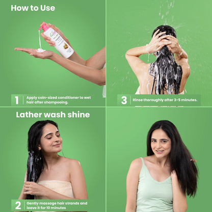Best Conditioner for Frizzy Hair - La Pink Olive &amp; Argan Smoothening Conditioner